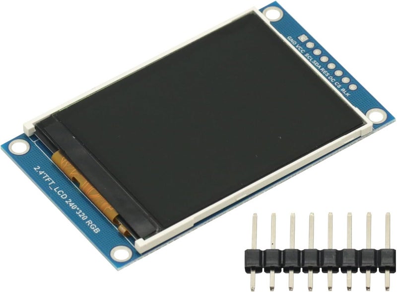 GODIYMODULES 2.4" SPI TFT LCD Display 240X320 Color Screen, ILI9341 Driver, SPI Serial Port Module - Image 1